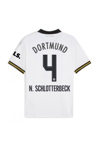 Borussia Dortmund Nico Schlotterbeck #4 Jalkapallovaatteet Kolmaspaita 2024-25 Lyhythihainen